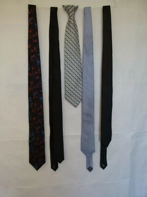 Lot of 5 Mens Tie Various Brand: J. Ferrar, London 400, Express, Bruno Piattelli - Image 1 of 4