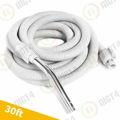 ¡NUEVO! Manguera de conexión directa eléctrica a prueba de aplastamiento por vacío central de 30' pies - ¡¡¡Duradera!!!! Foto 1 de 4