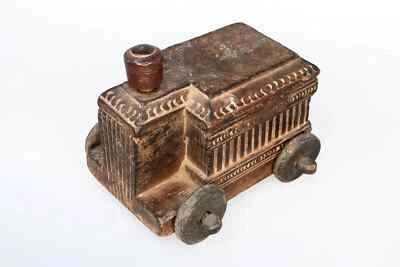 Antique British Colonial India Karnataka Vibhuti, Bhasma Box Ethnic Collectibles - Image 1 of 4