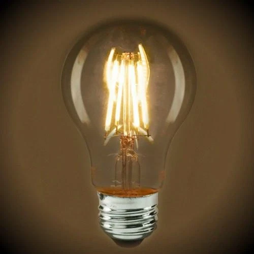 Vintage LED Filament A19 Edison Bulb - 7 Watt - Clear - 2700K - 60 Watt Equal - Image 1 of 1