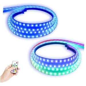 2 Stück 70 Zoll Traum Farbe LKW LED Trittbrett Lichter sequentiell mit 70 Zoll - Bild 1 von 7