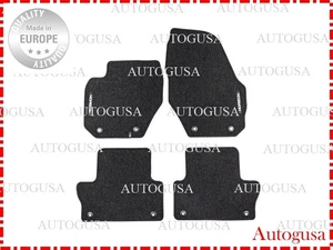 NEW LHD CAR FLOOR MATS FOR VOLVO XC60 2008-2017 VELOUR CARPET AUTO LINERS RUGS - Picture 1 of 5