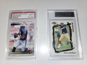 1995 Score - Rookie Steve McNair #248 (RC) BGS 9 / 2000 Collectors Edge PSA 9 - Picture 1 of 8