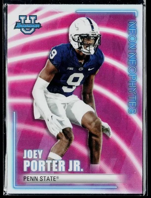 2022-23 Bowman's Best University #NN-16 Joey Porter Jr. Neon Neophytes - Image 1 of 2