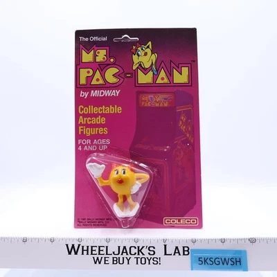 Figura PVC Arcade Coleccionable Midway Coleco Ms. Pac-Man 1981 NUEVO SELLADO Foto 1 de 2