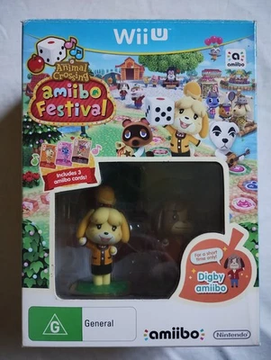 Animal Crossing: amiibo Festival  Wii U  CIB with Digby Figure and amiibo Cards - Image 1 of 4