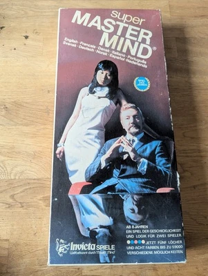 Super MASTER MIND von Invicta Profi Version Denksport Rätsel 1975 - Komplett - Bild 1 von 4