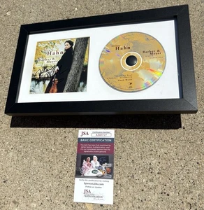 HILARY HAHN SIGNED + FRAMED CD JSA COA Barber & Meyer - Picture 1 of 4