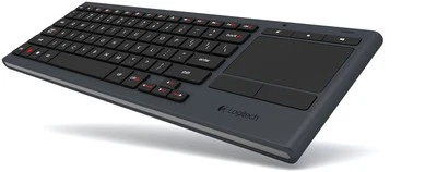 Logitech Media K830 Illuminated Wireless Keyboard w/ Trackpad Dongle - Image 1 of 4