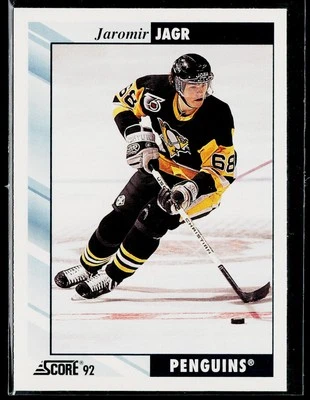 1992-93 Score #113 Jaromir Jagr Pittsburgh Penguins - Image 1 of 2