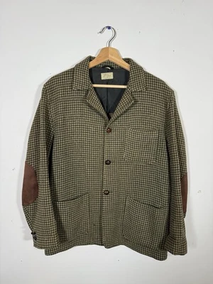 L.L. Chaqueta de lana Bean vintage años 50 o 60 verdadera de colección etiqueta de escritura dientes de sabueso Foto 1 de 4