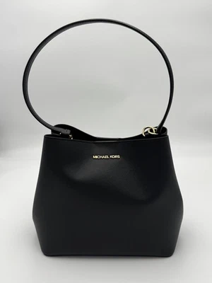 Michael Kors Pratt Black Medium Purse Shoulder Tote Bag Handbag NEW without tag - Image 1 of 4