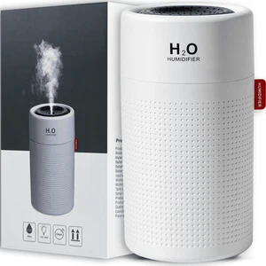 750Ml Cool Mist Ultrasonic Humidifier for Large Room, 7 Color LED Light - Picture 1 of 12