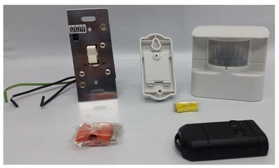 THOMAS & BETTS Carlton Automatic Lighting MotionActivated Wall Switch with Remote HS3655