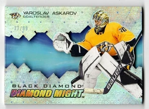 2023-24 Upper Deck Black Diamond #DM-YA Yaroslav Askarov Diamond Might #/99 - Picture 1 of 1