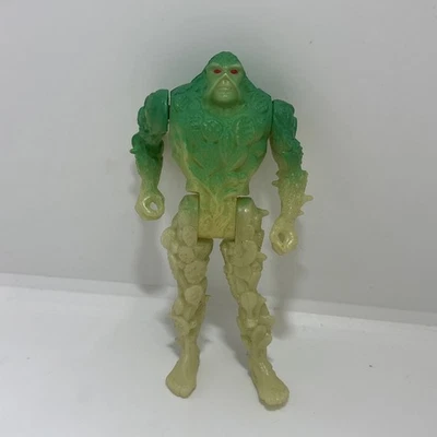 生物发光沼泽物1990年肯纳DC漫画在黑暗中发光5英寸可动人偶 — 第 1/3 张图片