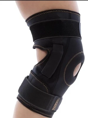 Copper Fit 4122-JU 自然运动护膝 - 均码适合大多数全新带盒 — 第 1/4 张图片