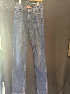 Jeans Joes The Brixton dritto stretto uomo 31x33 blu lavaggio scuro denim elasticizzato - Foto 1 di 7