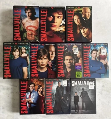 Smallville: The Complete Series (DVD 2011) Seasons 1-10, 6-7 & 9-10 New, OOP Foto 1 de 4