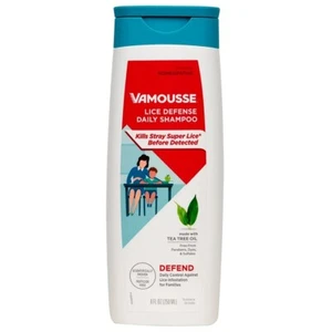 Vamousse LICE DEFENSE DAILY SHAMPOO Pesticide-Free for Whole Family Tea Tree Oil - Picture 1 of 2