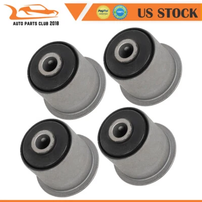 4pcs Front Upper Control Arm Bushing For 1997-2006 Jeep Wrangler 84-01 Cherokee Foto 1 de 4