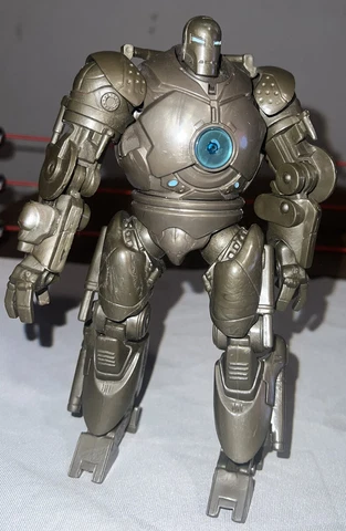 2008 Marvel Legends Iron Man Movie Figure Iron Monger Super Fist Smash Hasbro 8” Cover