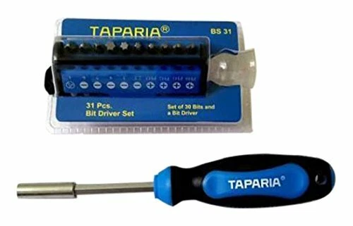 Taparia BS31 Steel Bit Driver Set (Multicolour, 31-Pieces) - Image 1 of 4