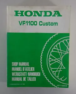 Manual de Taller/Taller Manual Honda VF 1100 Custom Stand 1983 - Imagen 1 de 5