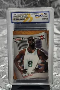 #8 1997 Collectors Edge Antoine Walker WCG 10 GEM MT Rookie - Picture 1 of 2