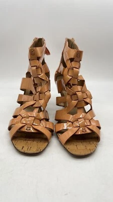 NUEVO Seven 7 For All Mankind Tacones Altos Mujer Talla 7 M En Beige Foto 1 de 4