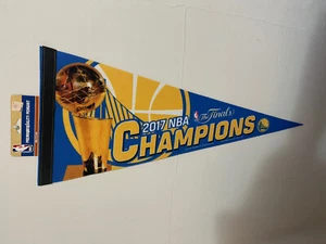 Golden State Warriors 2017 Finals Champions WinCraft Premium Felt Pennant - Picture 1 of 2