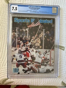 Sport Illustrierte 1980 SOFORT LIEFERBAR! USA Hockey CGC 7.5 - Bild 1 von 3