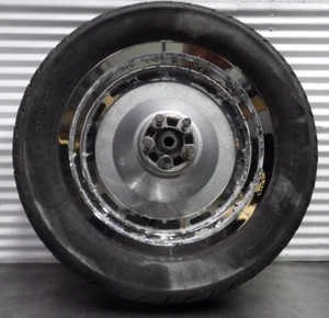 00-04 Harley Sportster XL 1200 883 C rear wheel rim w tire & rotor 41013-00 - Picture 1 of 12
