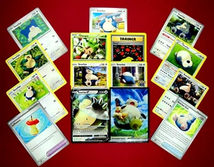 🌟SNORLAX MASTERPIECE TRIBUTE COLLECTION🌟 A Refreshing, fun 14 Card Pokemon Set - Picture 1 of 20