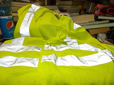 Dickies Green Saftey Vest  - Image 1 of 2