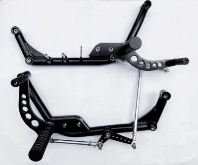 Forward Control Foot Pegs Stretch Gear Brake Lever For Honda Rebel CMX 300 500 Foto 1 de 4