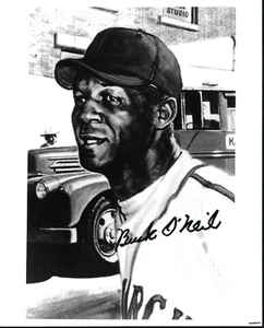 BUCK O'NEIL Memphis Red Sox Kansas City Monarchs Negro League Autographed 8x10 - Picture 1 of 1