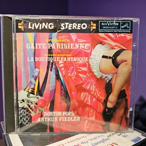 Living Stereo Offenbach Rossini Respighi Boston Pops Arthur Fielder CD ExLibrary - Picture 1 of 11
