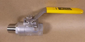 XV501SS-8-35 Parker 1/2" Stainless Steel Ball Valve , Male Female Pipe Ends - Picture 1 of 5