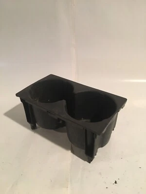 Acura RSX 2002-2006 negro doble taza soporte para bebidas consola central delantera inserto OEM Foto 1 de 2