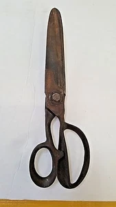 Tijeras vintage Suprema calidad industrial, 10" de largo, sin golpes ni astillas, usadas - Imagen 1 de 5