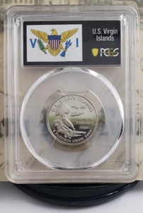 2009-S U.S. Virgin Islands Quarter - PCGS PR70DCAM - Black Label - Tops! 6127 - Picture 1 of 6