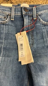 NWT Alice + Olivia AO.LA High Rise Ankle Skinny Jeans Size 24 0043 - Picture 1 of 10