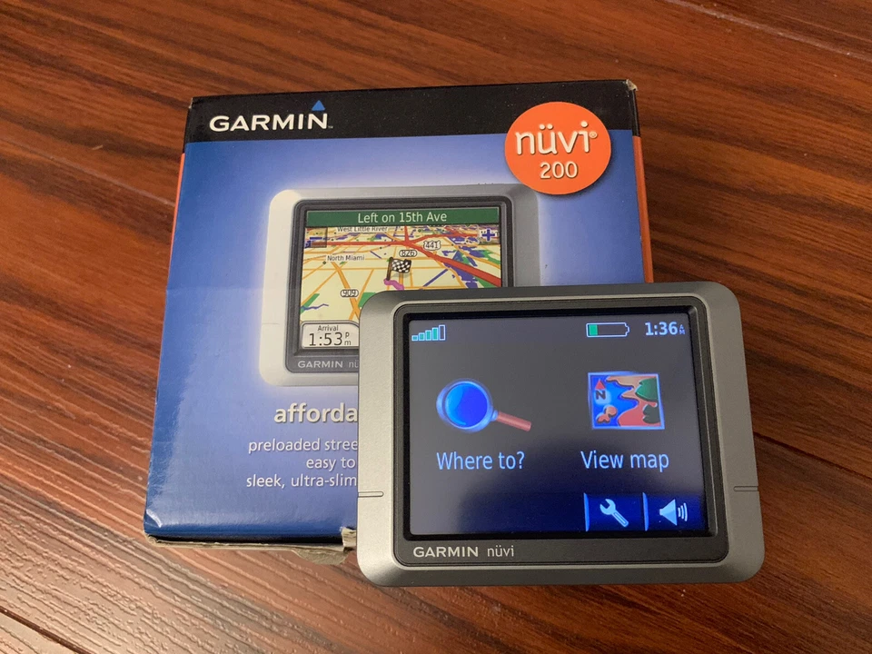 Garmin nüvi 200 Automotive Mountable, Good Condition, Fast Shipping - Image 1 of 1