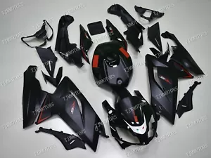 For 2006-2011 Aprilia RS125 Matte Black ABS Injection Mold Bodywork Fairing Kit - Picture 1 of 8