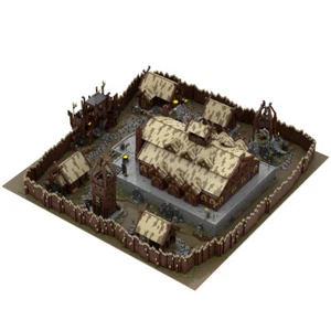 Town Bundle From Film With 8 Buildings And Room Interiors 23240 Teile Moc - Bild 1 von 5