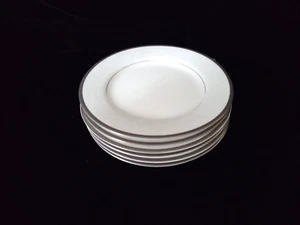 Fine China NIKKO Vintage Lace Platinum Bread & Butter Plates Set of 6 - Picture 1 of 8