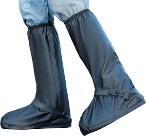 Rain Shoe Covers | Waterproof Shoe Covers for Men Women | Reusable Galoshes Over - Picture 1 of 12