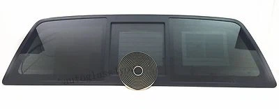 Back Glass Rear Window POWER Heated Slider W/Sealer For 2004-2014 Ford F150 Foto 1 de 4