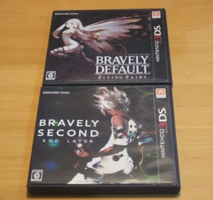 Bravely Default Flying Fairy & bravely Second End Layer set 3DS Japanese ver - Picture 1 of 4